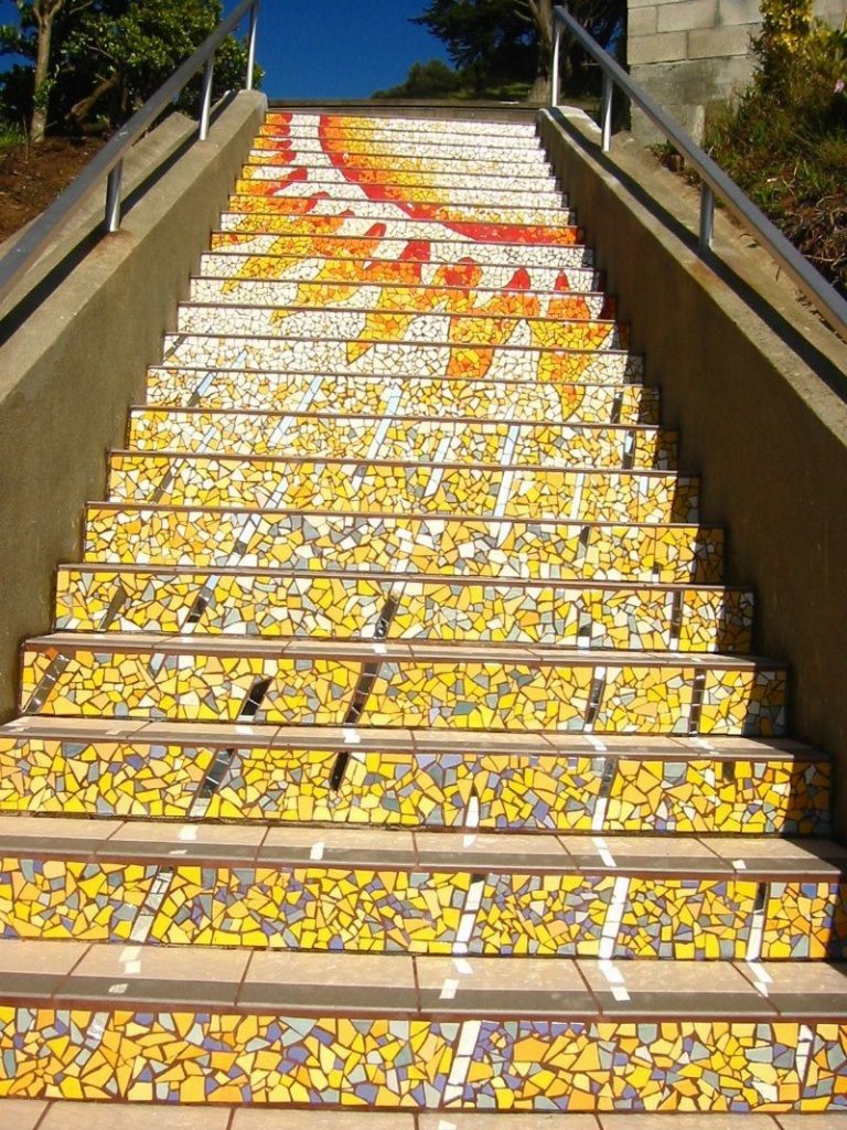 Tiled Staircases
