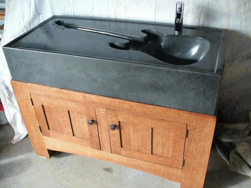 unique bathroom sinks galvanised