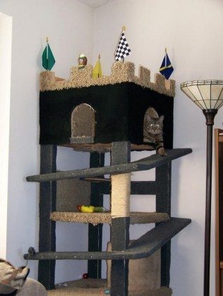 DIY Cat Castle
