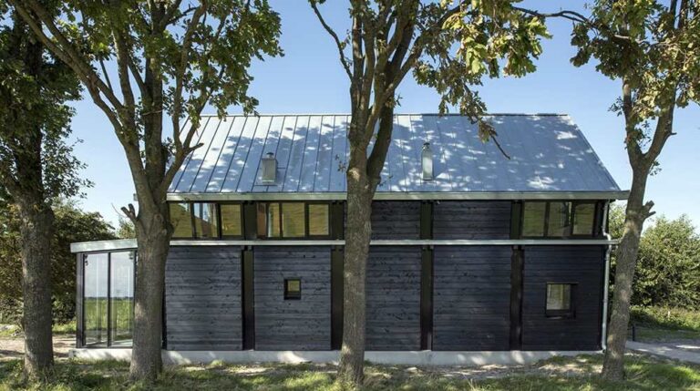 Fort Keeper's Residence in Uitgeest, Netherlands
