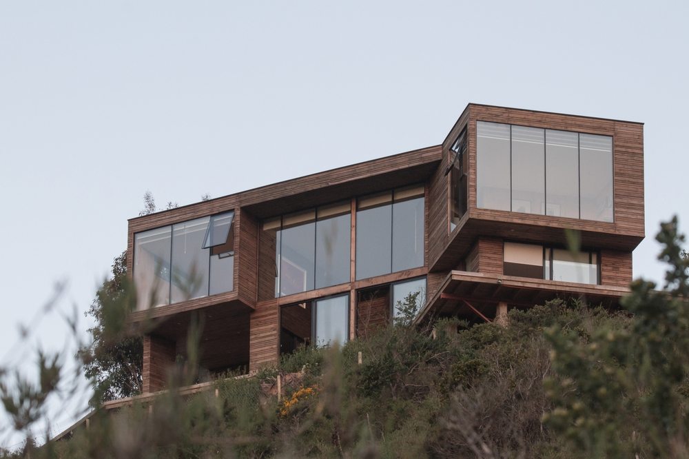 Perched on high ground, Tunquen House has stunning views of the mountains, skies, and the seas.