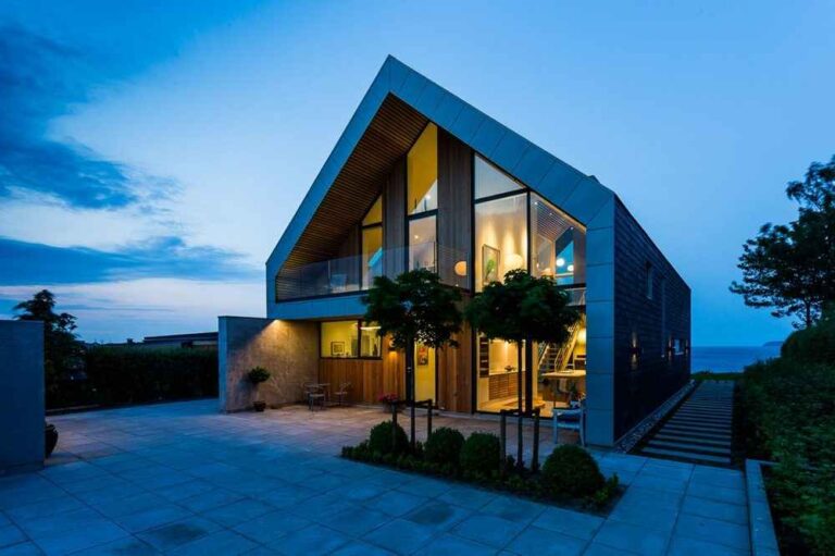 An image of Villa P from Denmark.