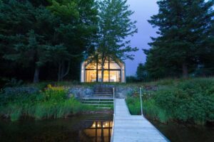 An image of the Window in the Lake in Canada.