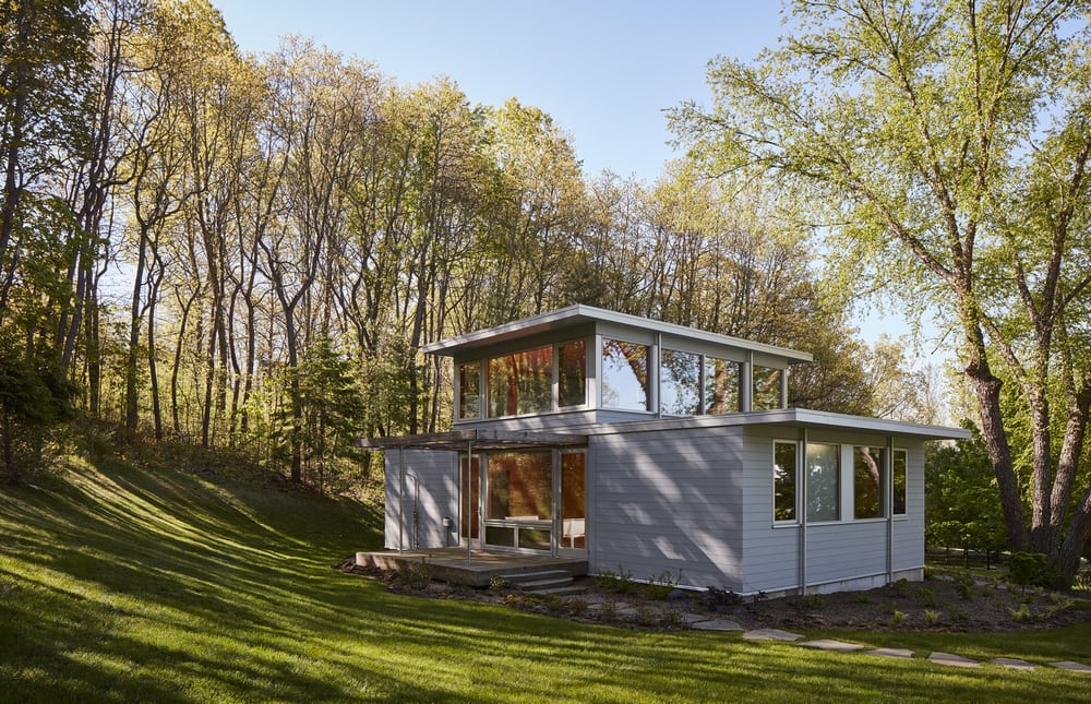 Don't let its small size fool you - this lakeside retreat certainly packs a punch.