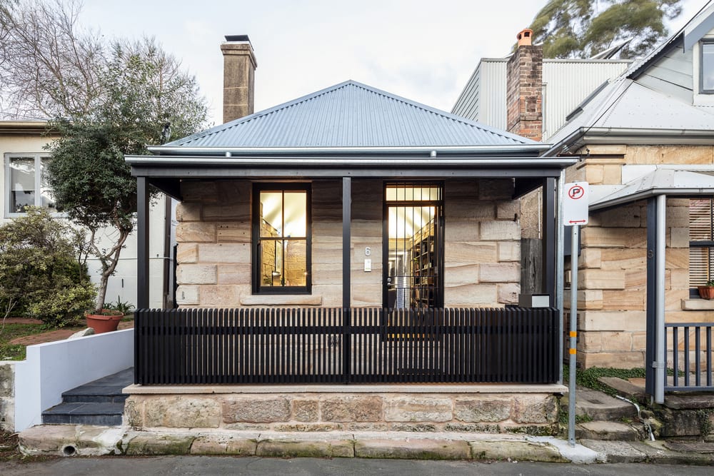 Balmain Rock House follows a minimalist, contemporary theme.