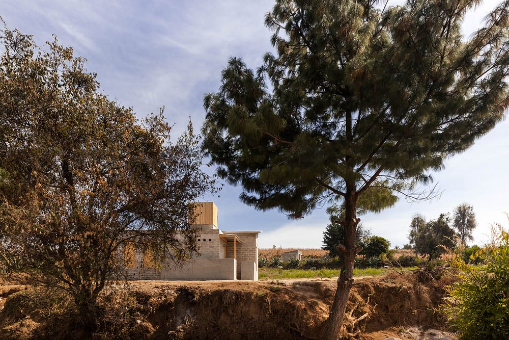 Casa Mulato rose from the devastation brought about by an earthquake.