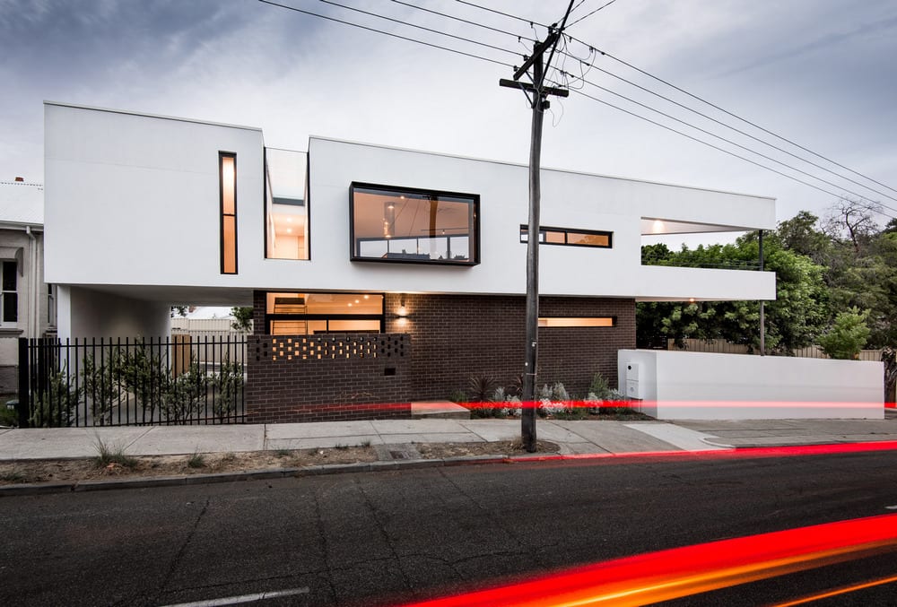 A triangle-shaped home in a triangle-shaped land? Why not?