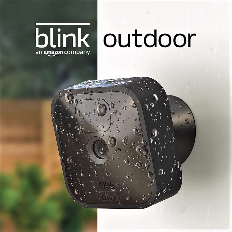 The Blink Outdoor Wireless system comes with a small 2.7-by-2.7-by-1.2-inch camera and an even smaller 0.7-by-2.3-by-2.5-inch Sync Module. 
