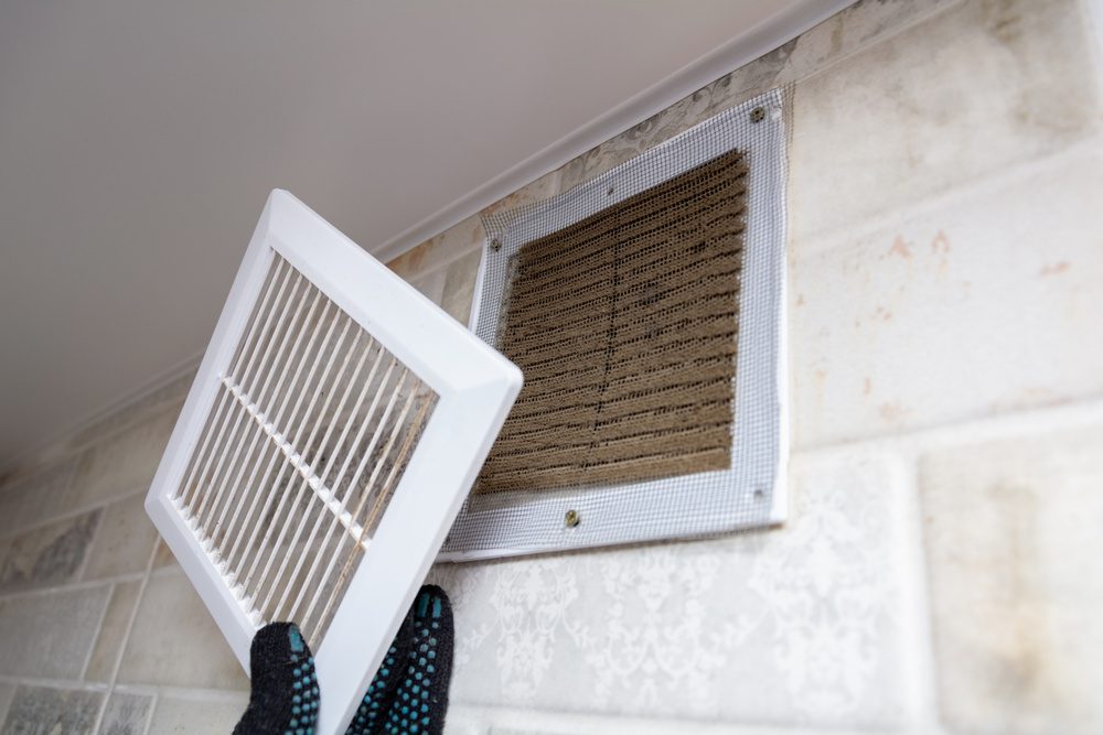 Ensure you clean all air vents and filters to prevent dust from recirculating back into your room.