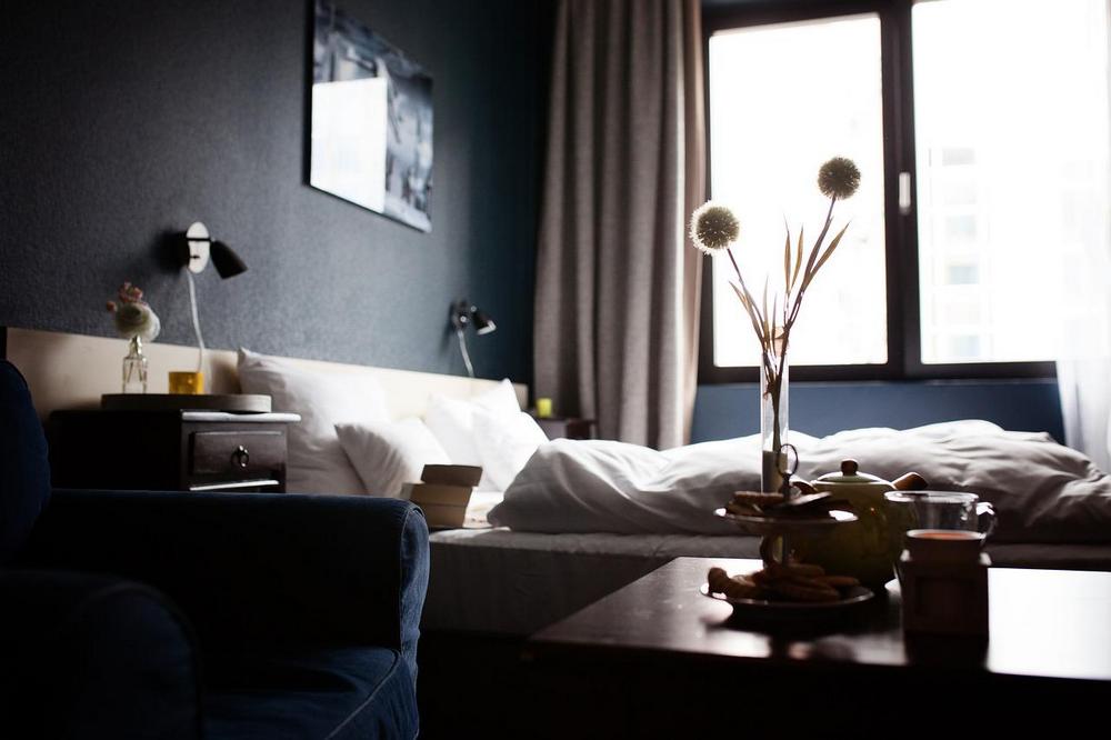 Hotel room design tips can often be translated into your own home.