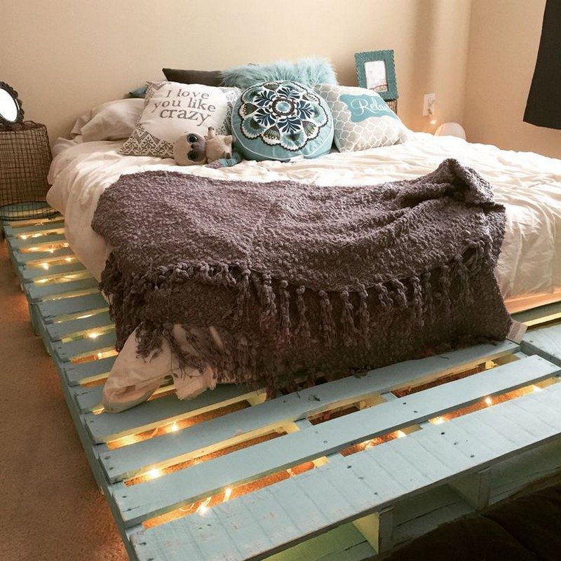 diy pallet bed