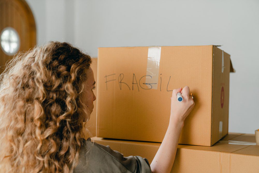 Labeling all your boxes accurately and clearly can make it easier to find items during unpacking. 