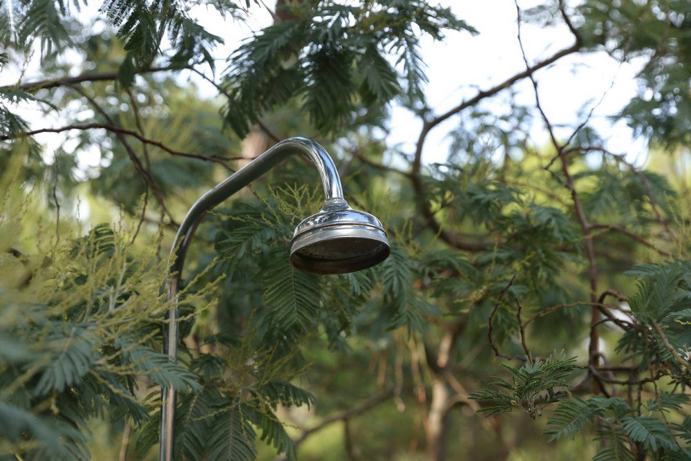 Outdoor Showers Are Refreshing, and Even Better When the Water is Hot