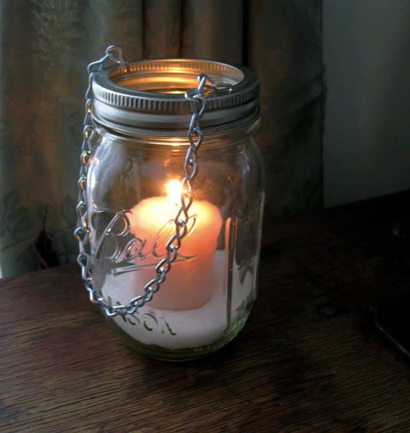 How to Make Mason Jar Patio Lights - This Old House