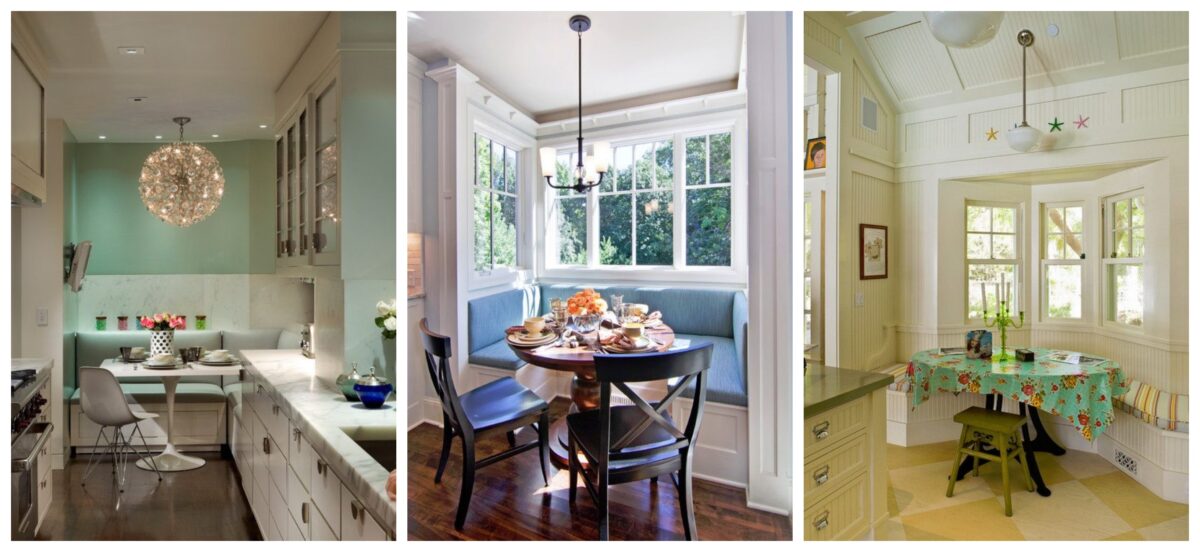 Awesome Classic and Modern Breakfast Nooks