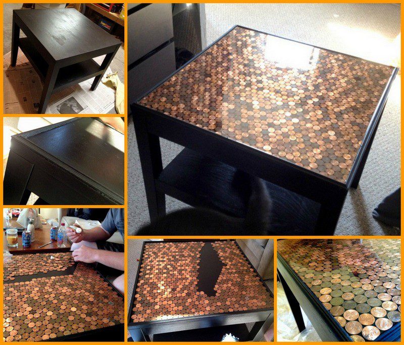 How-to - DIY Penny Table