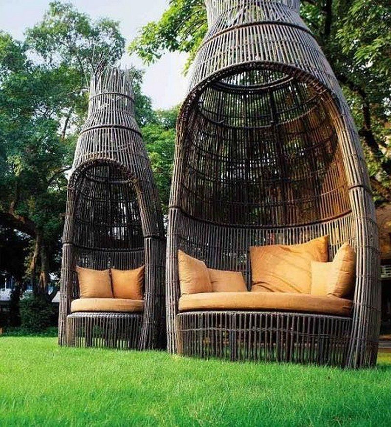 3 Cozy and Unique Outdoor Pod Furniture Style