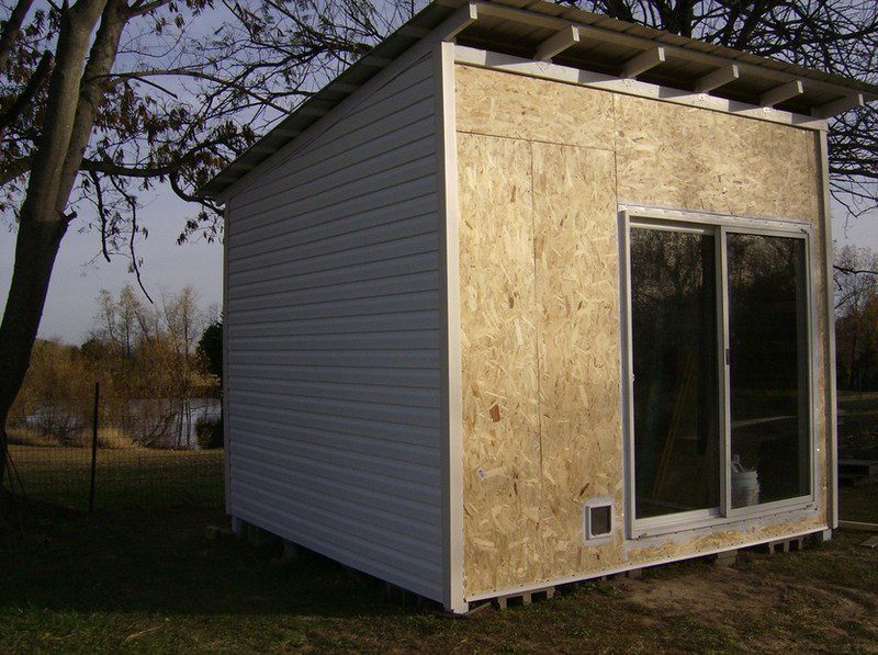 recycle pallet shed