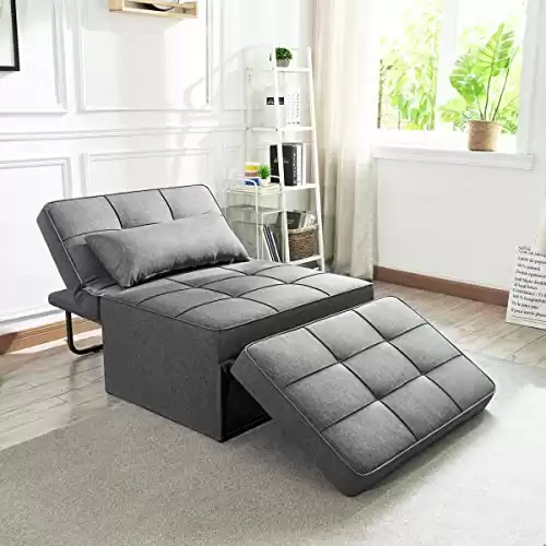 Convertible Chair 4 in 1 Multi-Function Folding Ottoman