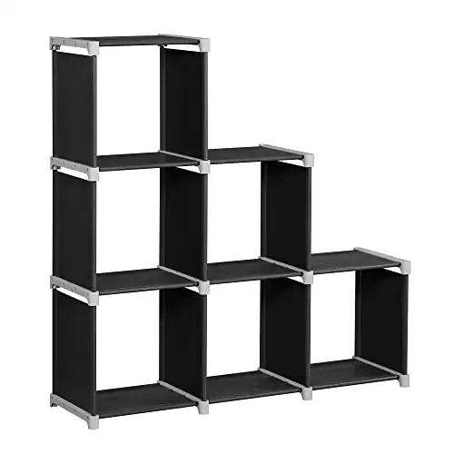 6-Cube Storage Rack, Staircase Organizer