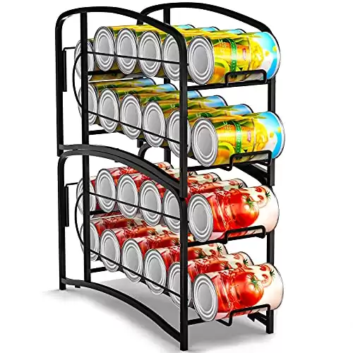 Auledio Stackable Beverage Can Dispenser Rack