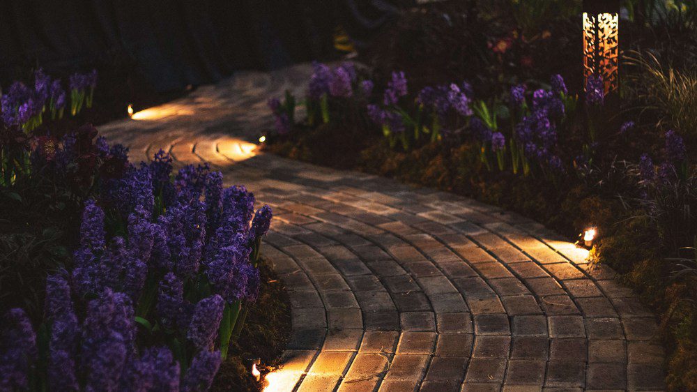 There are many different pathway materials to choose from, such as rocks, concrete, gravel, and pavers. 