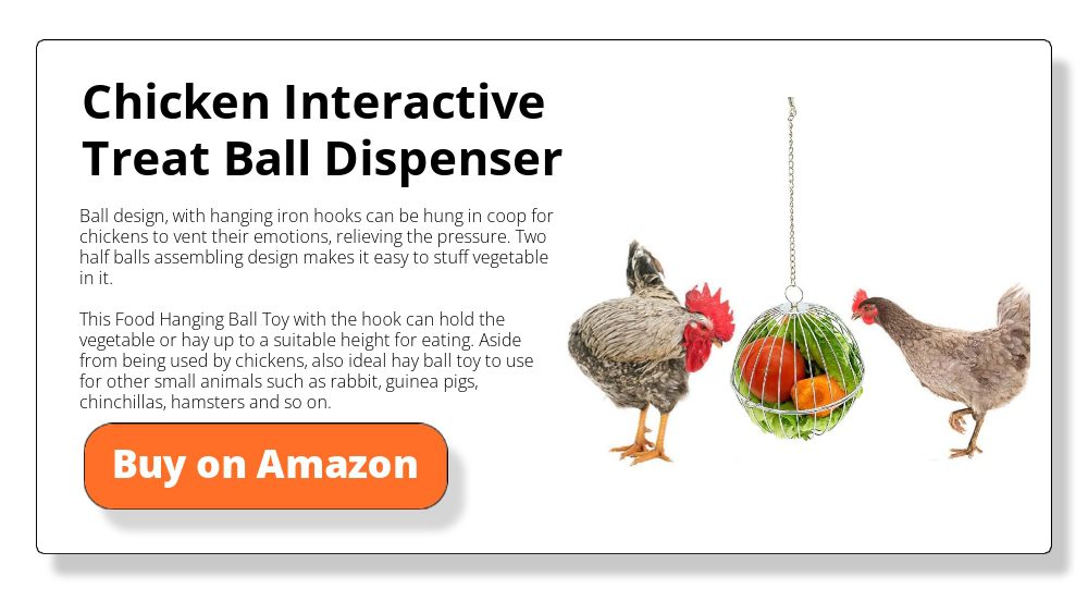 chicken treat ball dispenser
