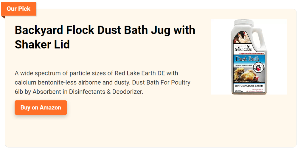 Backyard Flock Dust Bath Jug with Shaker Lid