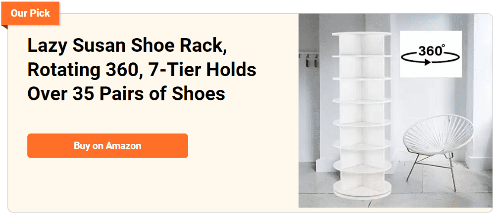 Mega Rotating Shoe Rack Plans - DIYTyler