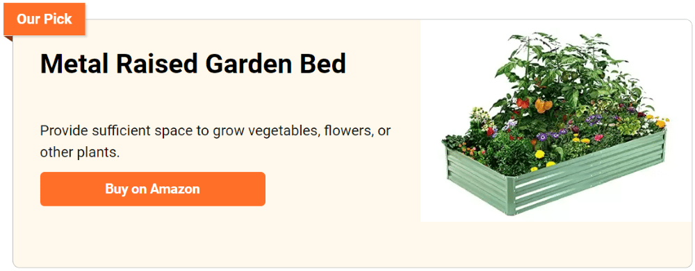 metal raised garden bed