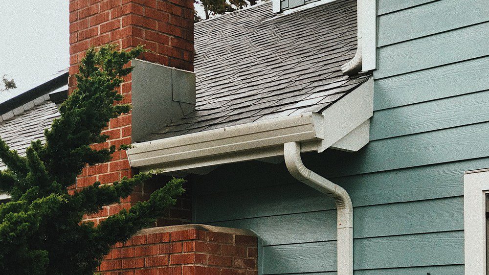  Clogged or damaged gutters can impede water flowing off your roof.