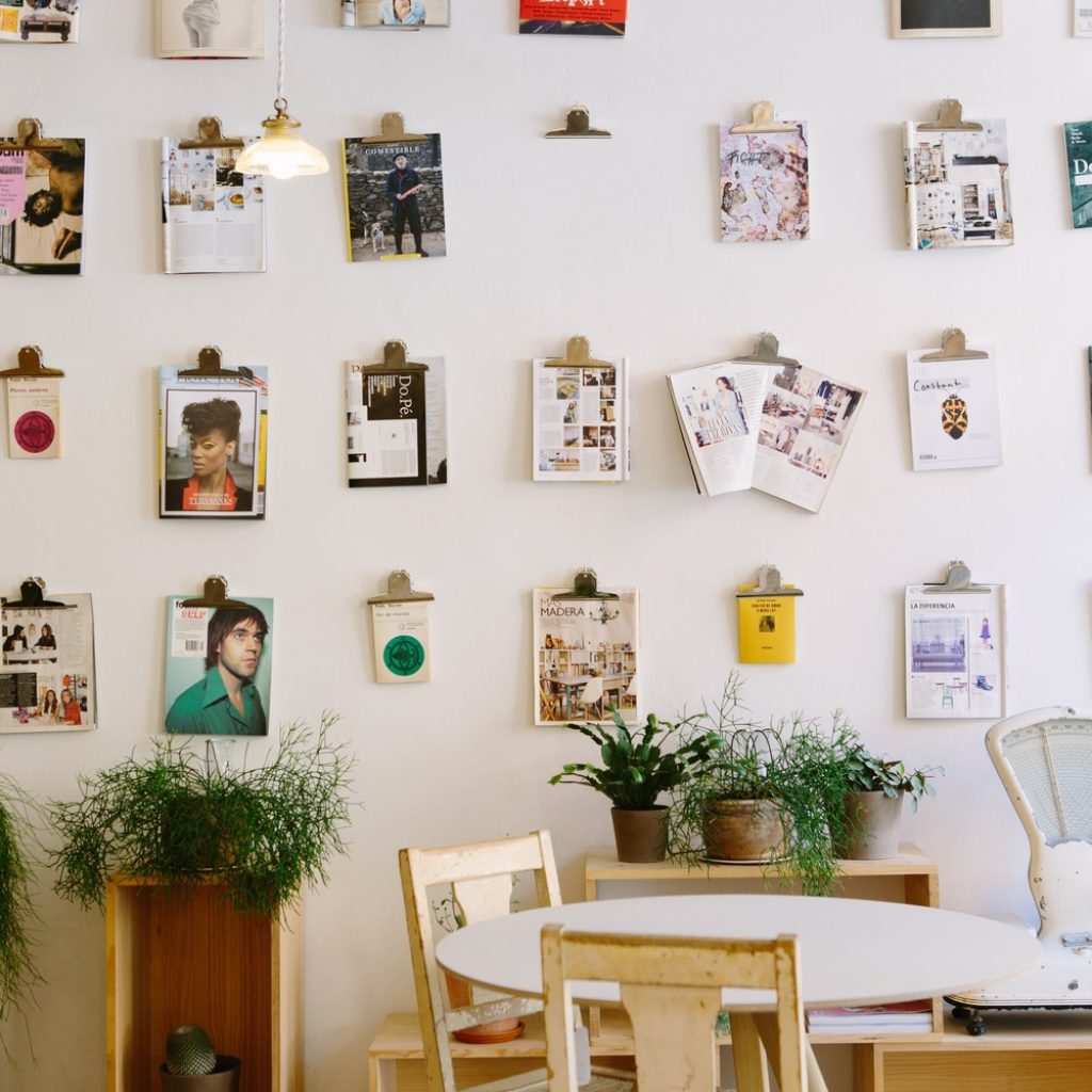 With a binder clip display, creativity knows no bounds!