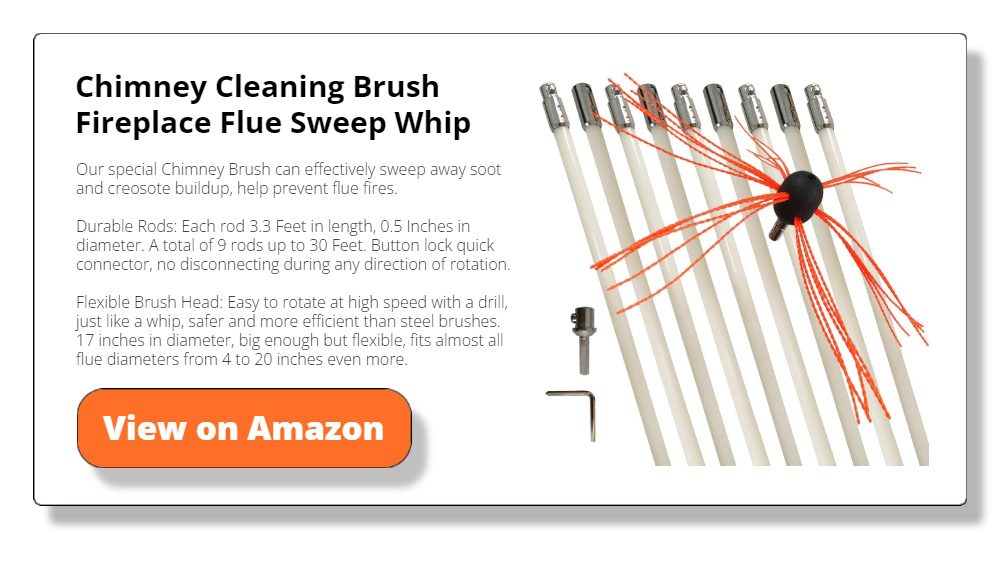 Xedragony Chimney Cleaning Brush Fireplace Flue Sweep Whip