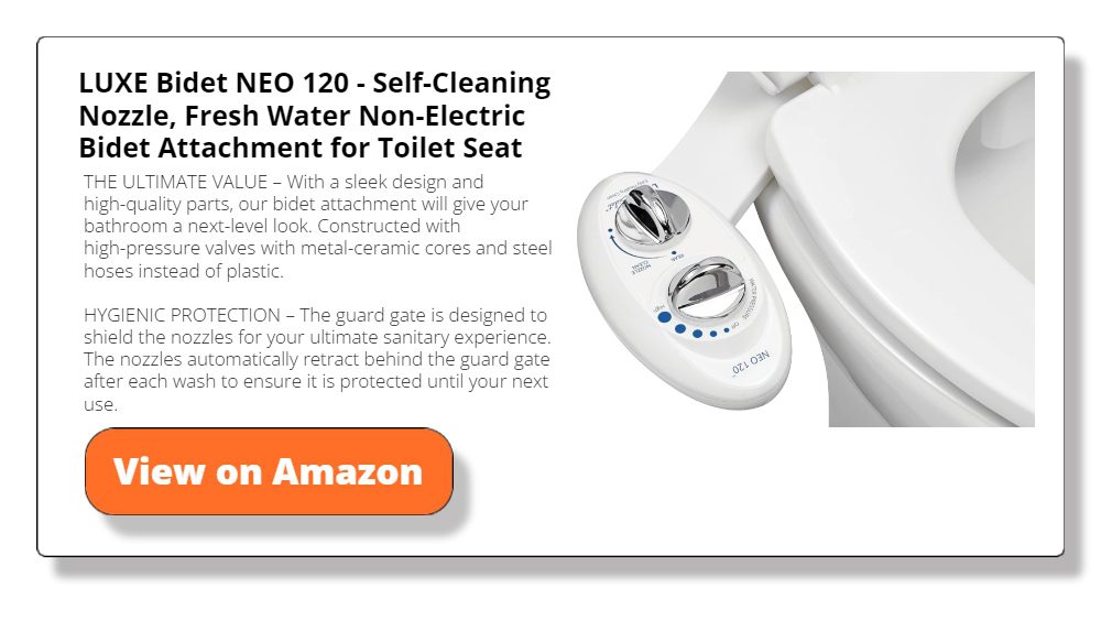 LUXE Bidet NEO 120 - Self-Cleaning Nozzle