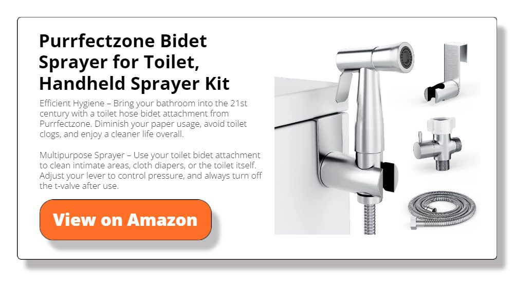 Purrfectzone Bidet Sprayer for Toilet