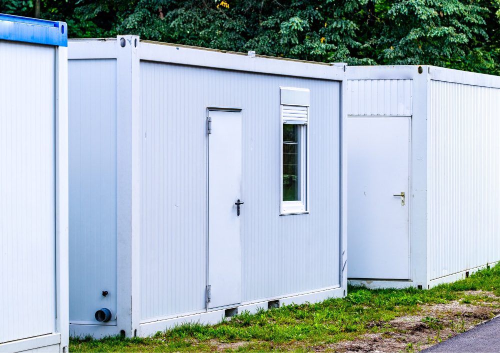 Shipping containers are designed to withstand the harsh conditions of long-distance shipping, making them inherently durable. With proper maintenance, they can be long-lasting and robust.