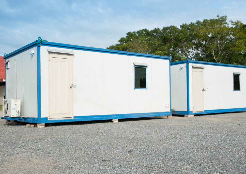 While container homes are typically stationary, they can be disassembled and moved to a new location if necessary.