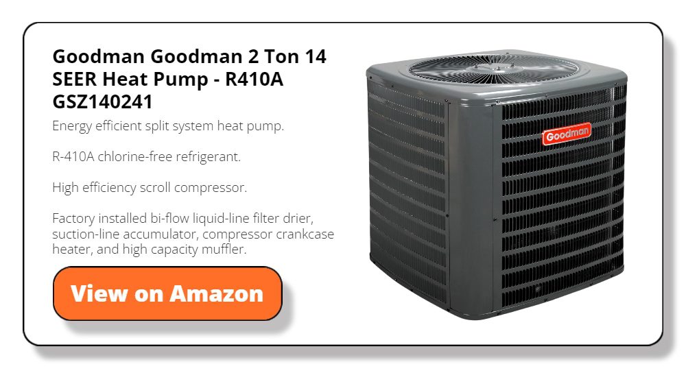 Goodman Goodman 2 Ton 14 SEER Heat Pump