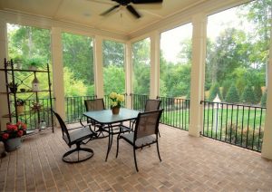 Use different patterns or materials for your porch flooring.