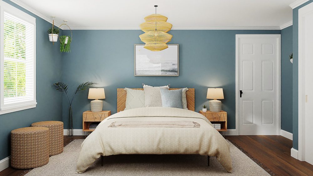 You can do your bedroom makeover on a budget. There are a lot of creative ways!