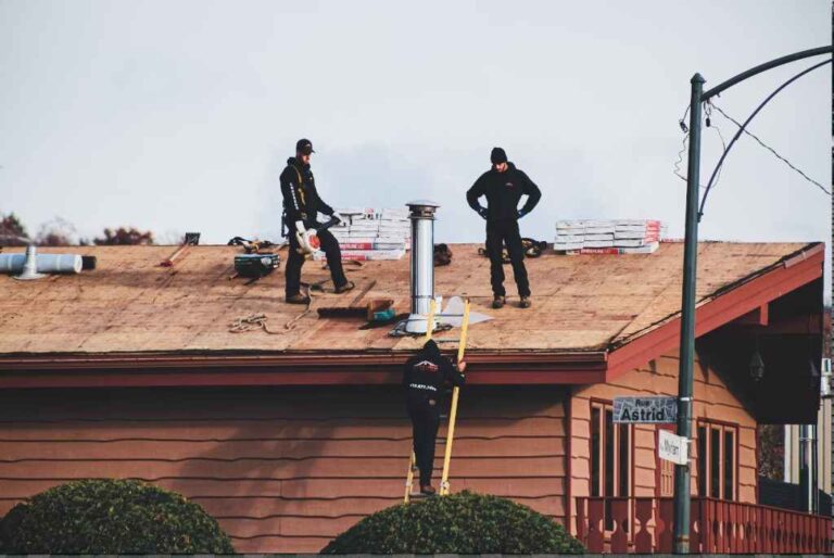 Roof repairs.