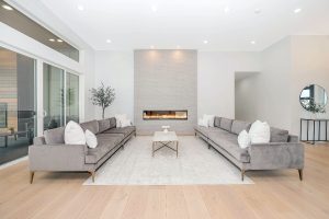 An image of a living room with a modern home interior design.