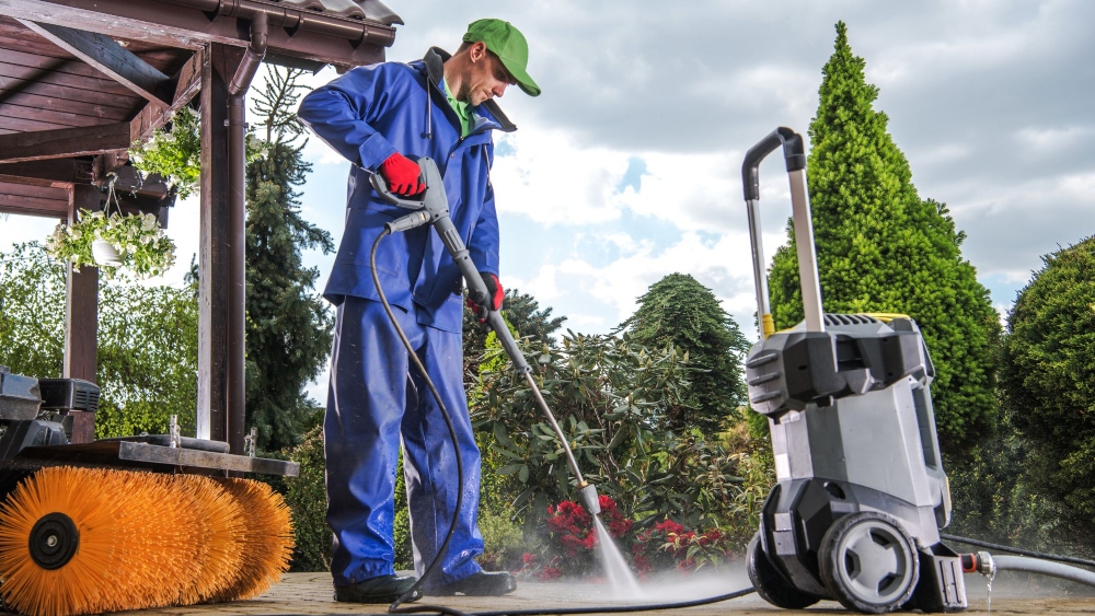 An image of a power washer.