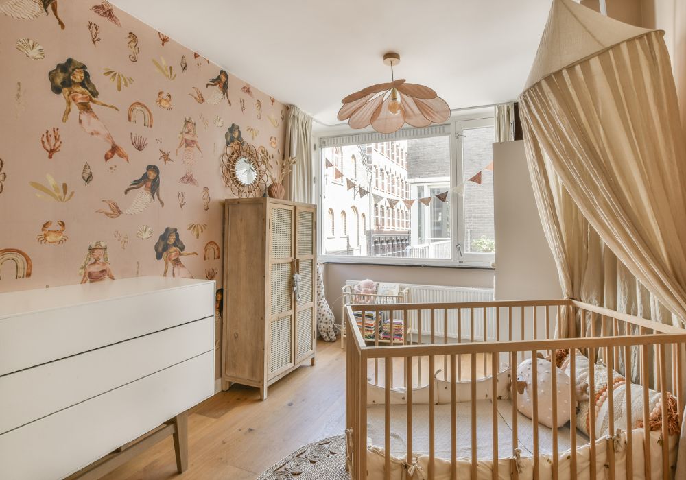 An image of a nursery room design.