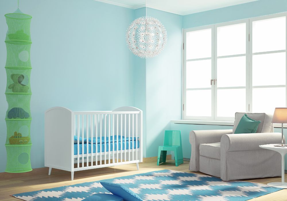 An image of a nursery room design.