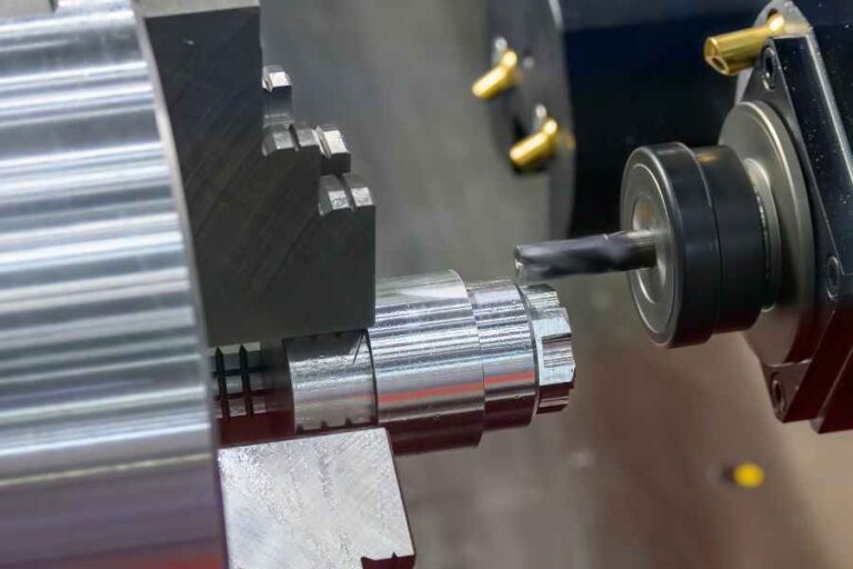 An image of the CNC tooling in manufacturing tools.