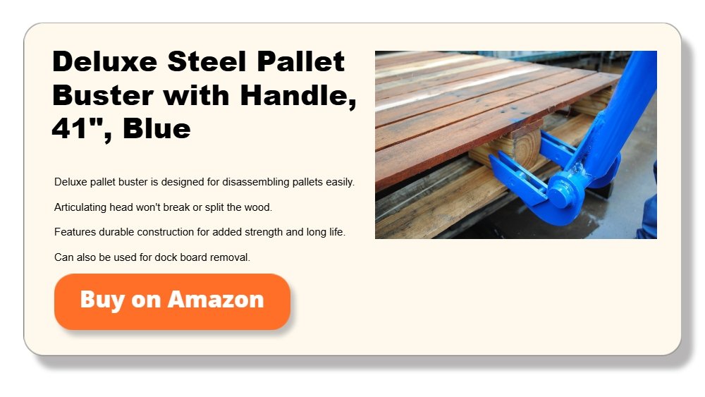 Deluxe Steel Pallet Buster with Handle, 41_, Blue