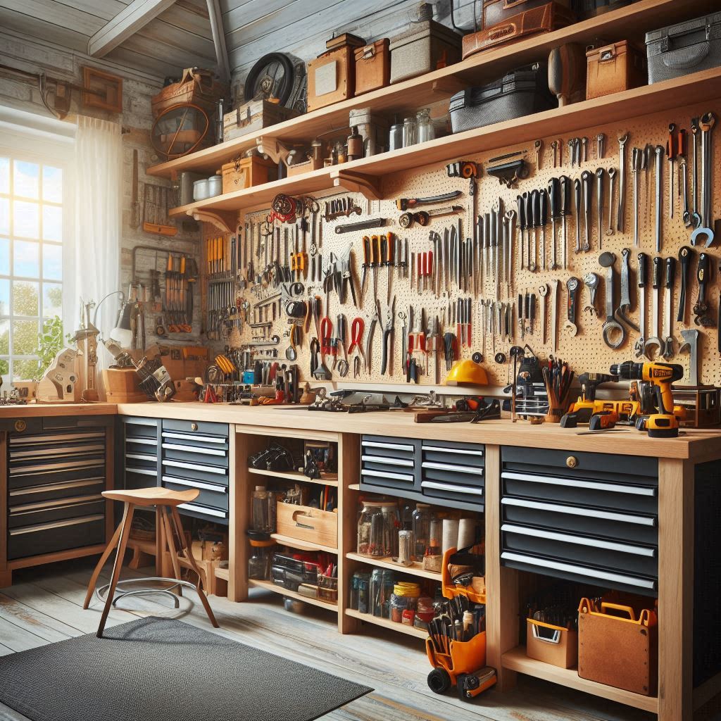 Your hobby will be much more enjoyable if all your tools are organized