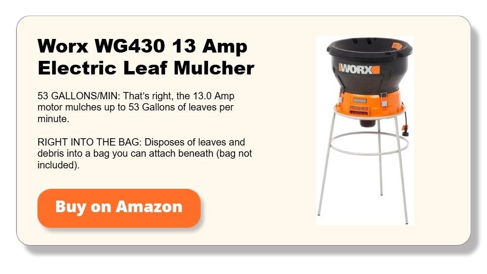 Worx WG430 13 Amp Electric Leaf Mulcher