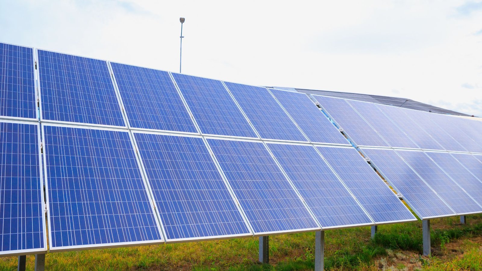 An image of a DIY solar mount. 